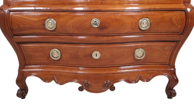  Commode Tombeau Bordelaise En Merisier époque XVIIIe siècle