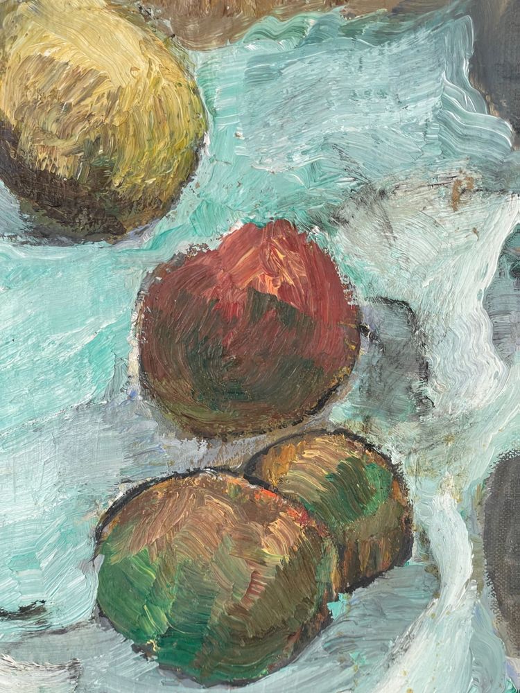 Still life with fruit, Pont Aven school
