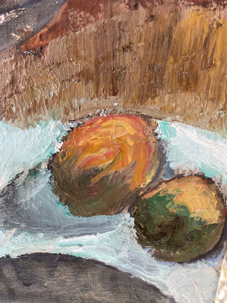 Still life with fruit, Pont Aven school