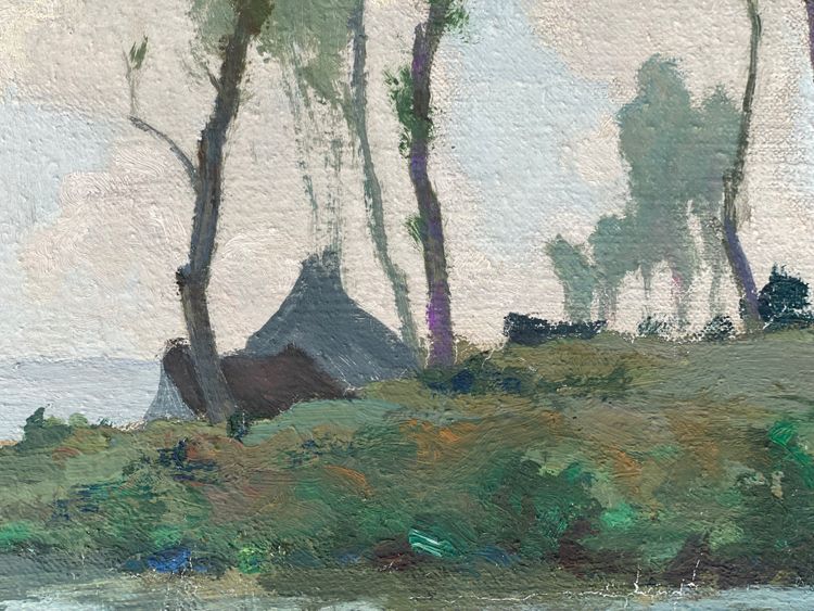 Maison en bord de lac 