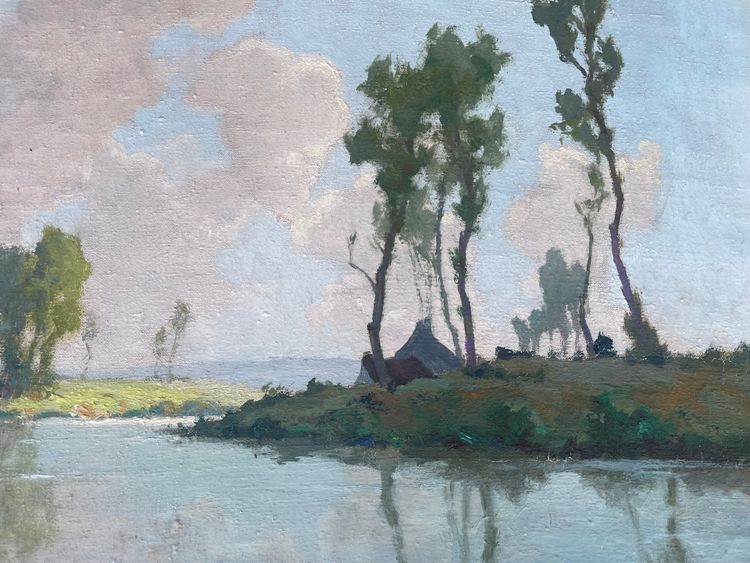Maison en bord de lac 