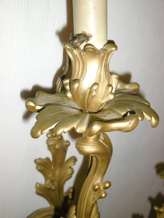 Paire d'Appliques Louis XV