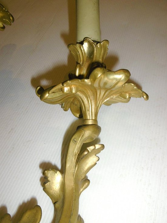 Paire d'Appliques Louis XV