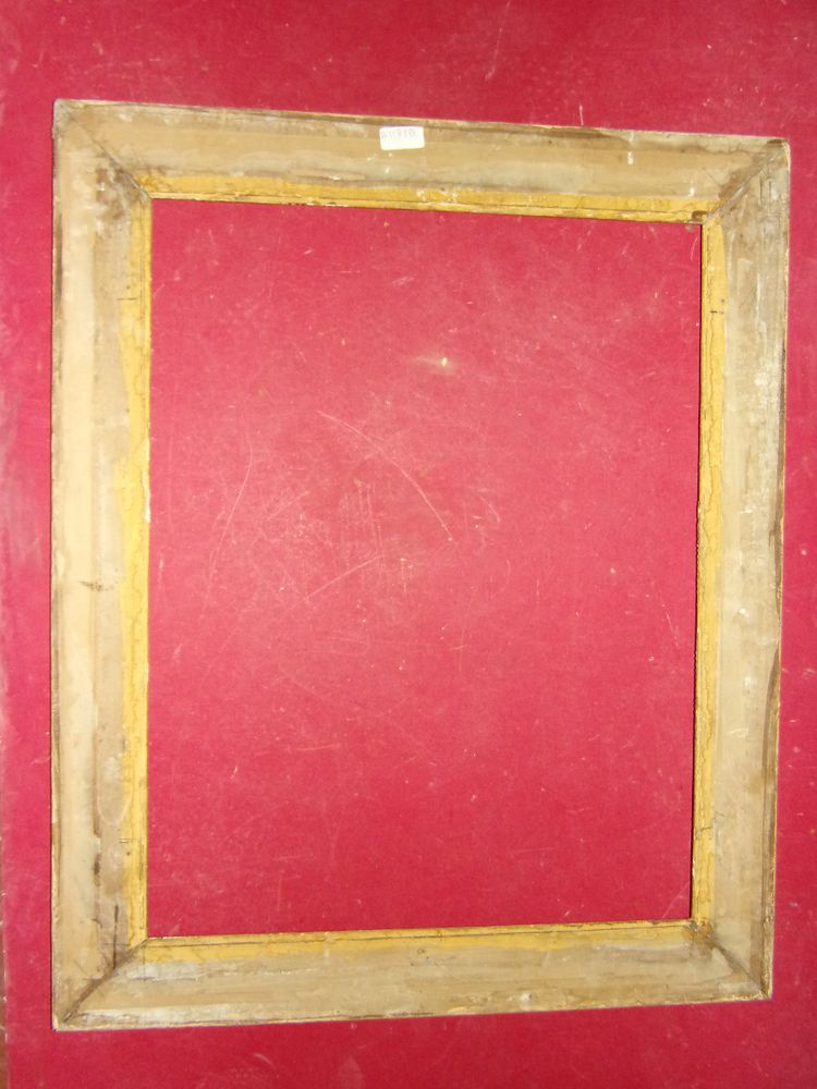19th century Empire period frame in gilded wood.