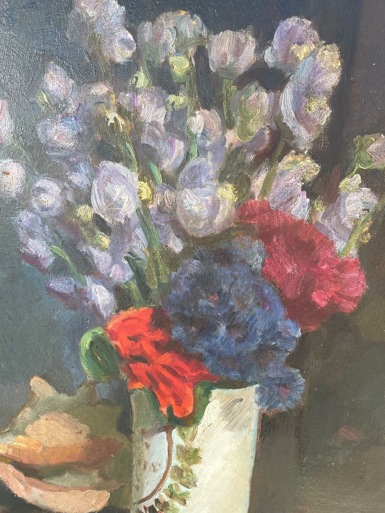 Nature morte aux fleurs et oranges 