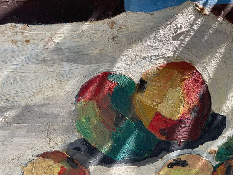 Still life with lemons and fruit