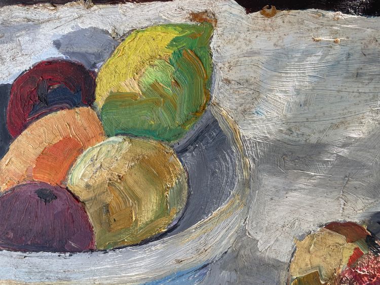 Still life with lemons and fruit
