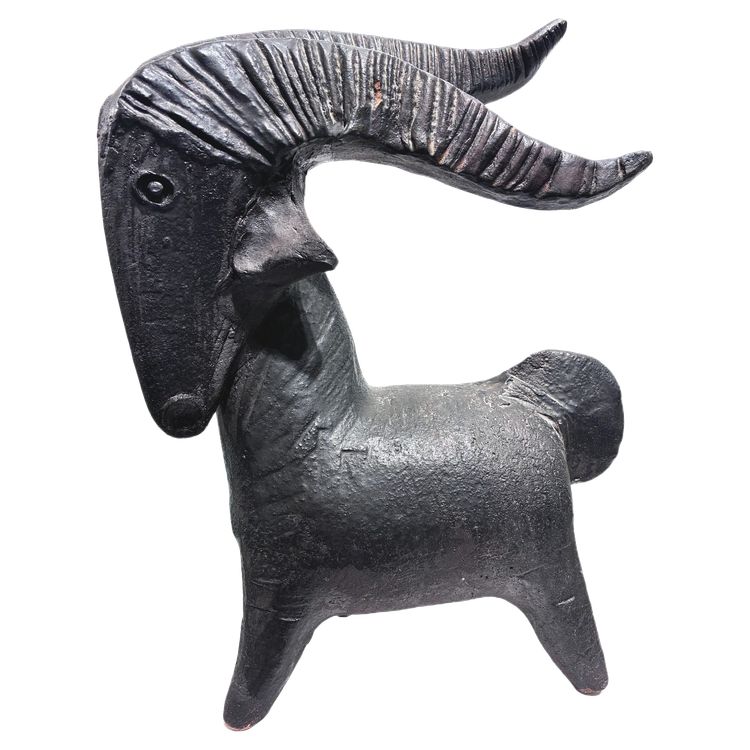 Dominique Pouchain Keramikziege, ca. 1990