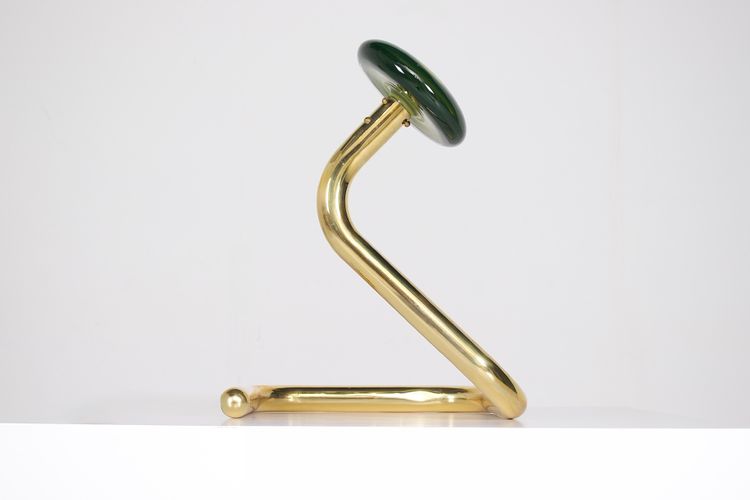 Sommerso Mobile Lampe aus Messing – Murano