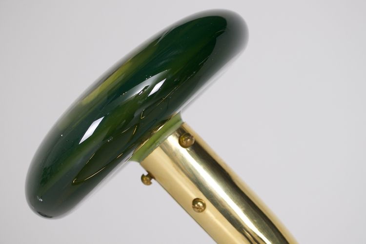 Sommerso Mobile Lampe aus Messing – Murano