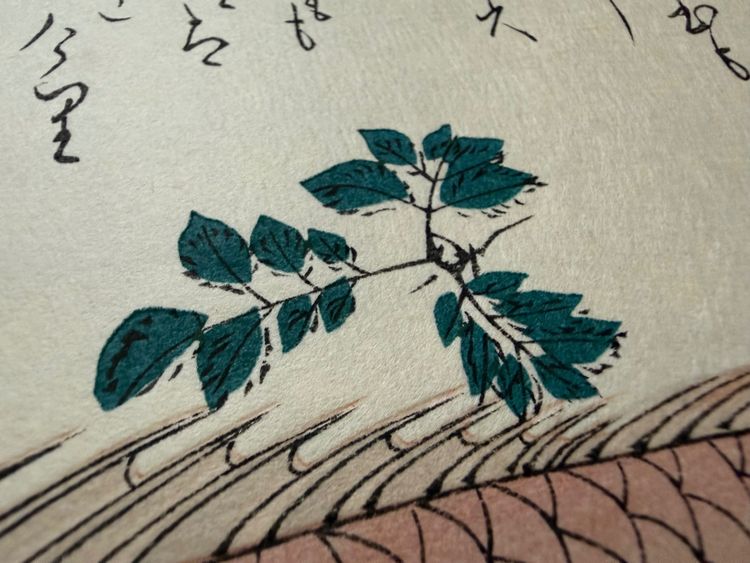 Utagawa Hiroshige – Various Fish: Sea Bream and Sanshō Branches