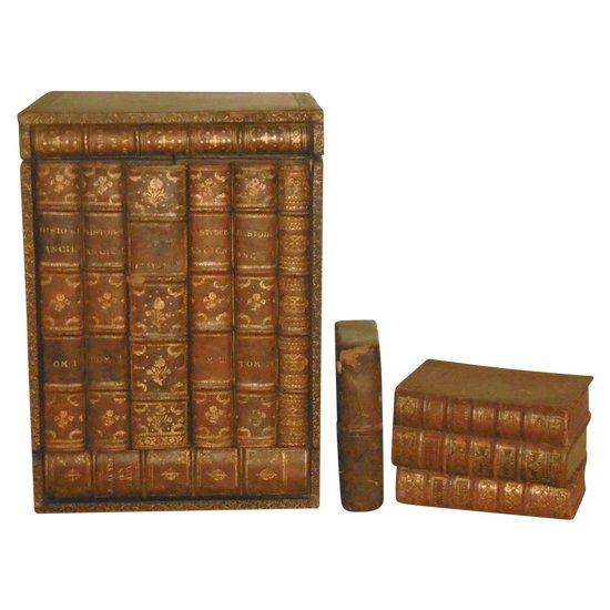 18th century bookbinding boxes