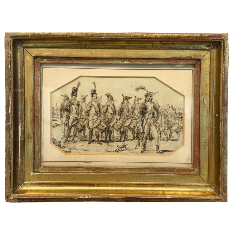 Tête de colonne des Grenadiers à pied de la Garde Consulaire