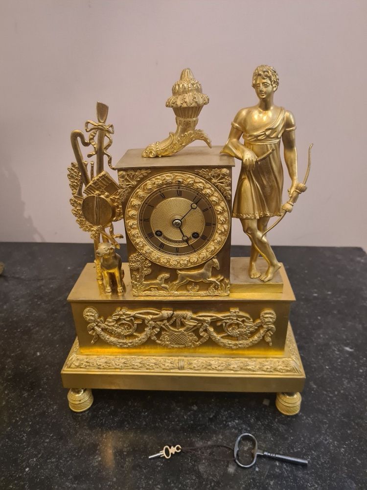 Pendeluhr aus der Restaurationszeit