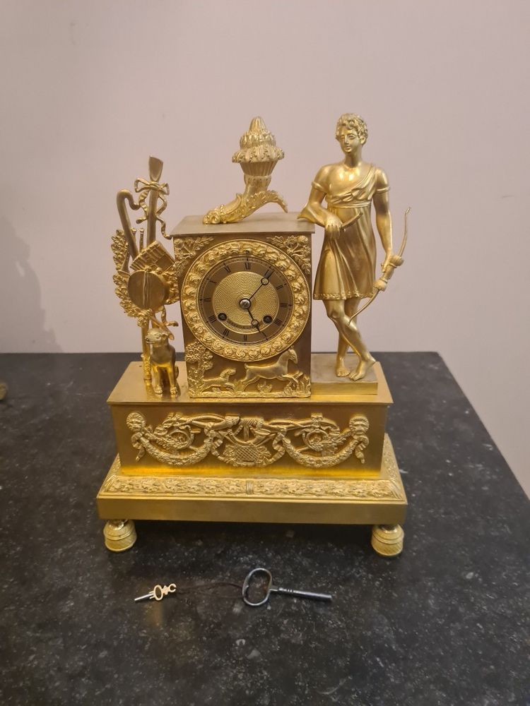 Pendeluhr aus der Restaurationszeit