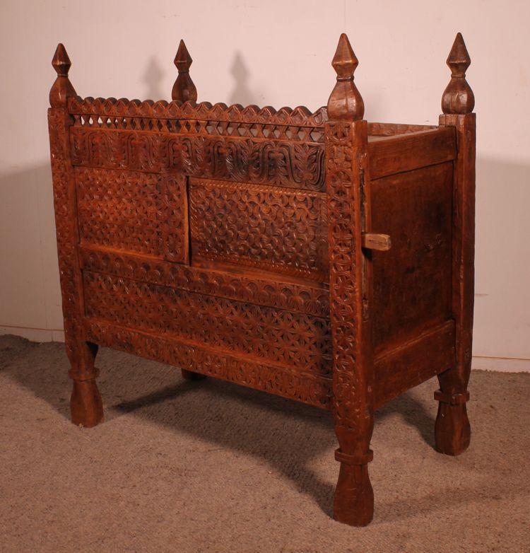 Coffre afghan 19 siecle