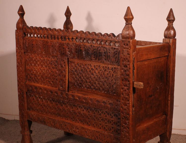 Coffre afghan 19 siecle