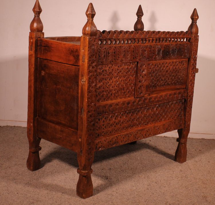 Coffre afghan 19 siecle