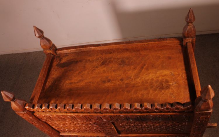 Coffre afghan 19 siecle