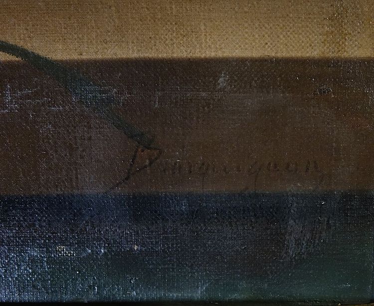Still life with pheasant by Bourguignon