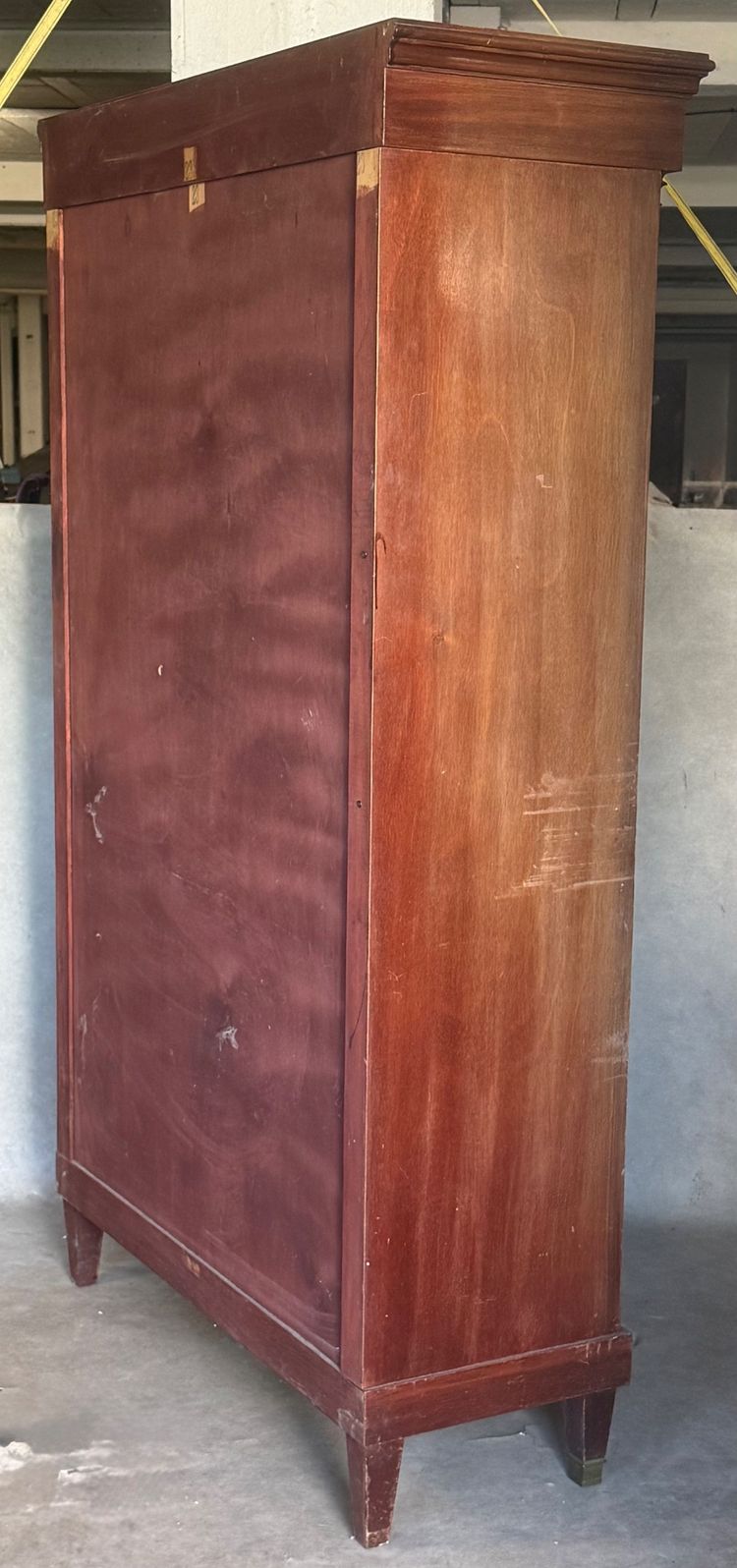 2-türiger Bücherschrank im Empire-Stil