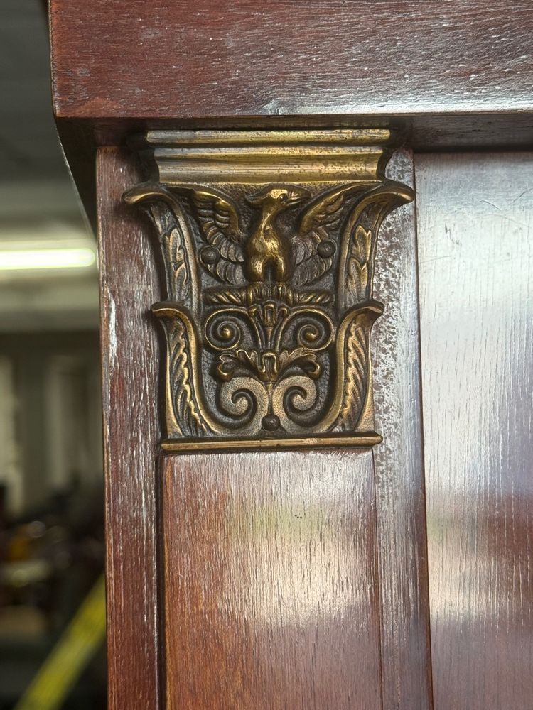 2-türiger Bücherschrank im Empire-Stil