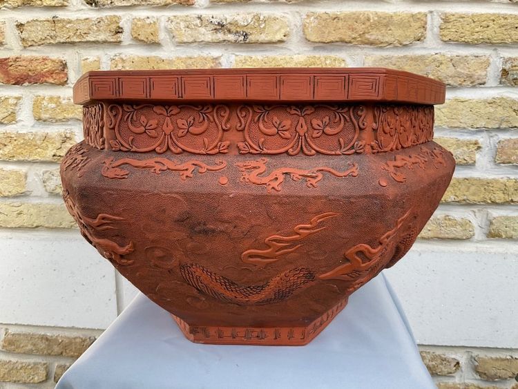 Vasque Yixing En Grès XIXe Siècle 