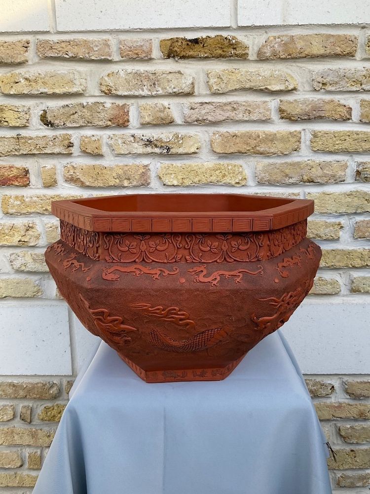 Vasque Yixing En Grès XIXe Siècle 
