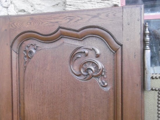 Coppia di porte d'epoca Luigi XV