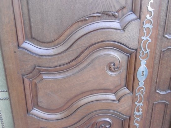 Coppia di porte d'epoca Luigi XV