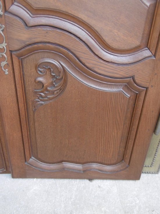 Coppia di porte d'epoca Luigi XV