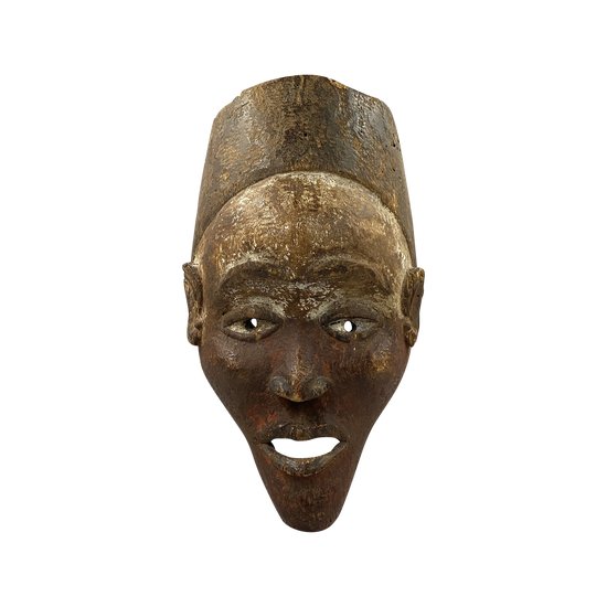 ANTHROPOMOPRH MASK Mangbetu culture, Democratic Republic of Congo First half of the 20th century