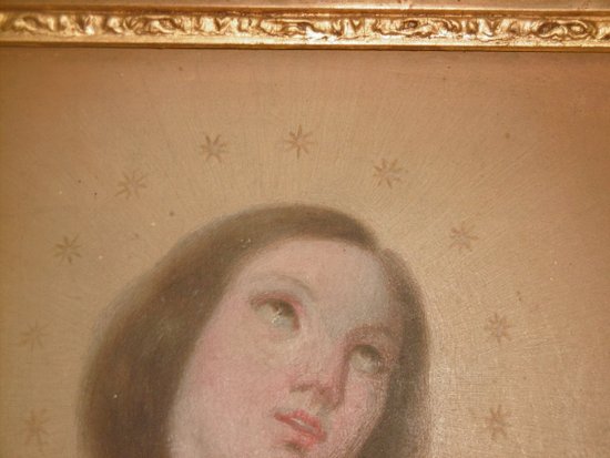 Tableau Vierge En Prière 