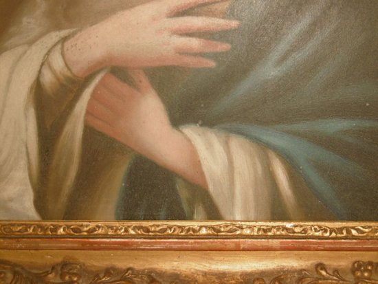 Tableau Vierge En Prière 