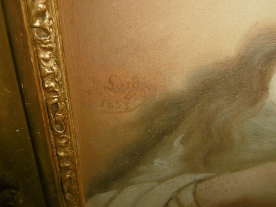 Tableau Vierge En Prière 
