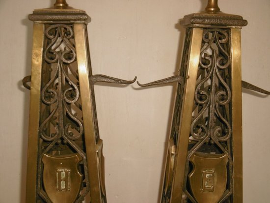Pair Of Andiron