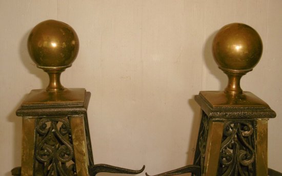 Pair Of Andiron