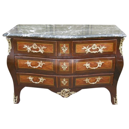 Commode tombeau époque Louis XV  XVIIIe siècle