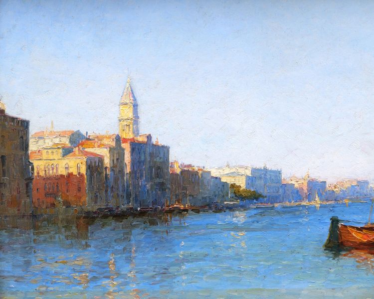 Marius Reynaud, Venice, The Grand Canal