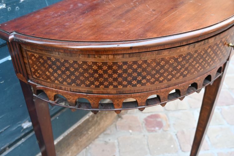 Console demi lune Angleterre XIX