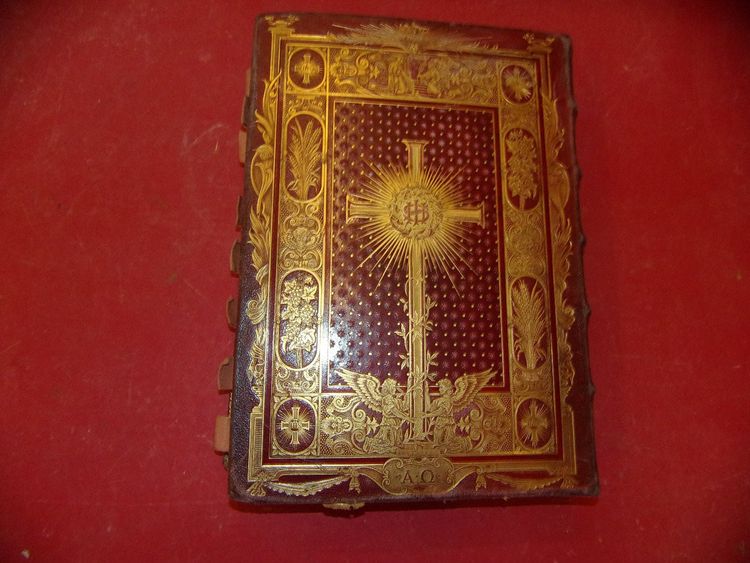 Mass book from the late 19th century.