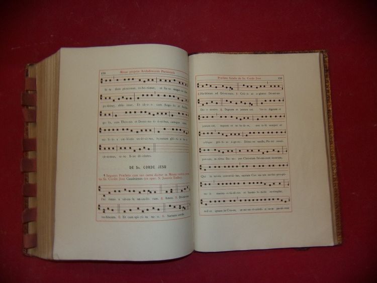 Mass book from the late 19th century.