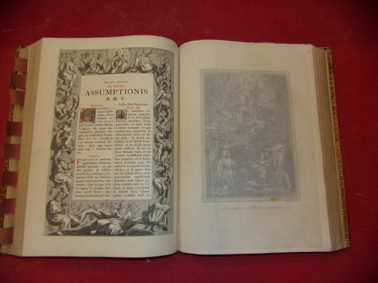 Mass book from the late 19th century.