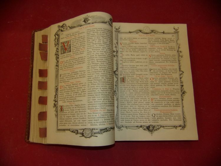 Mass book from the late 19th century.