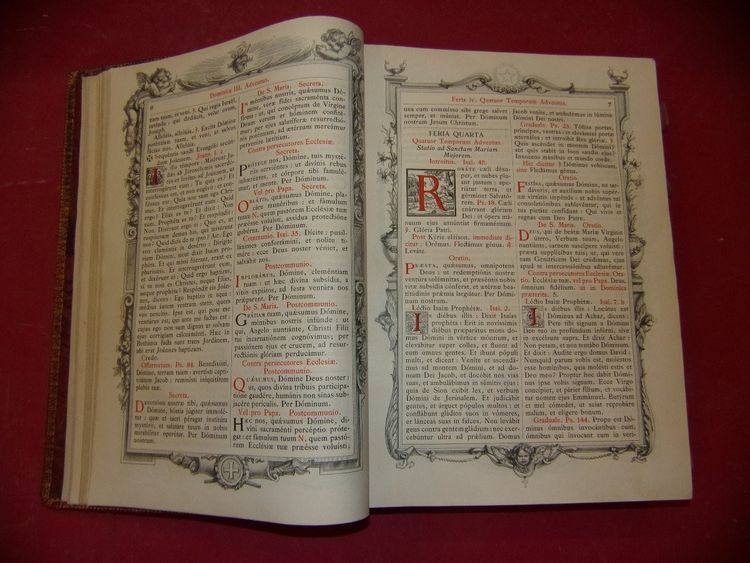 Mass book from the late 19th century.