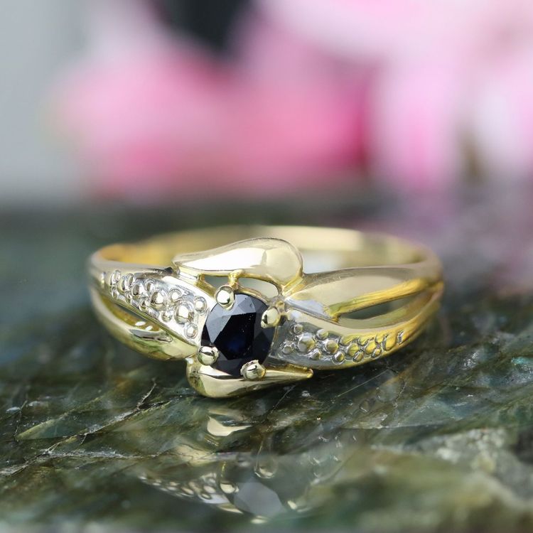Gebrauchter Ring Saphir