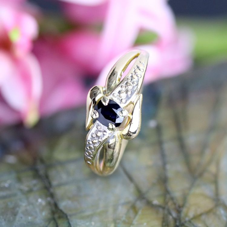 Gebrauchter Ring Saphir