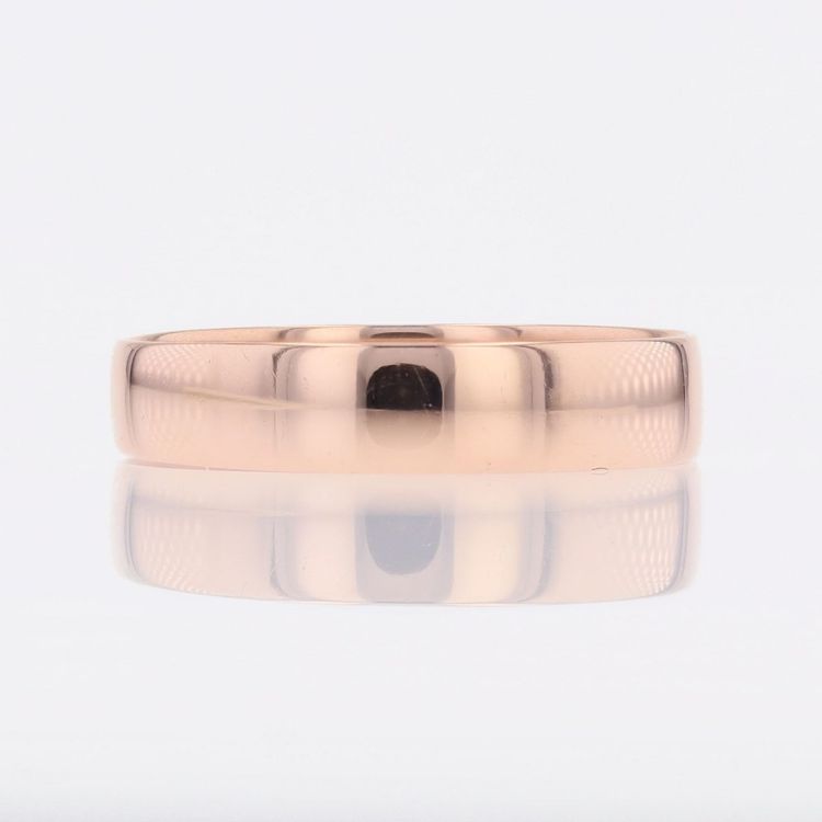 Anello nuziale da uomo in oro rosa