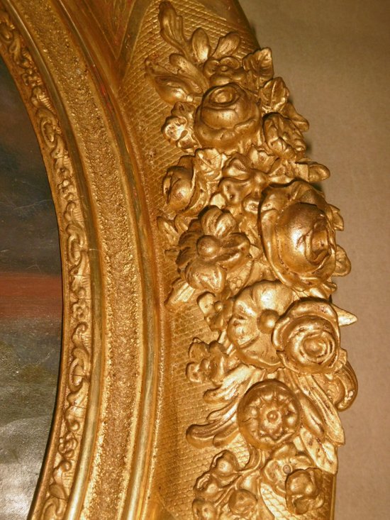 Oil On Canvas Portrait XIX ème