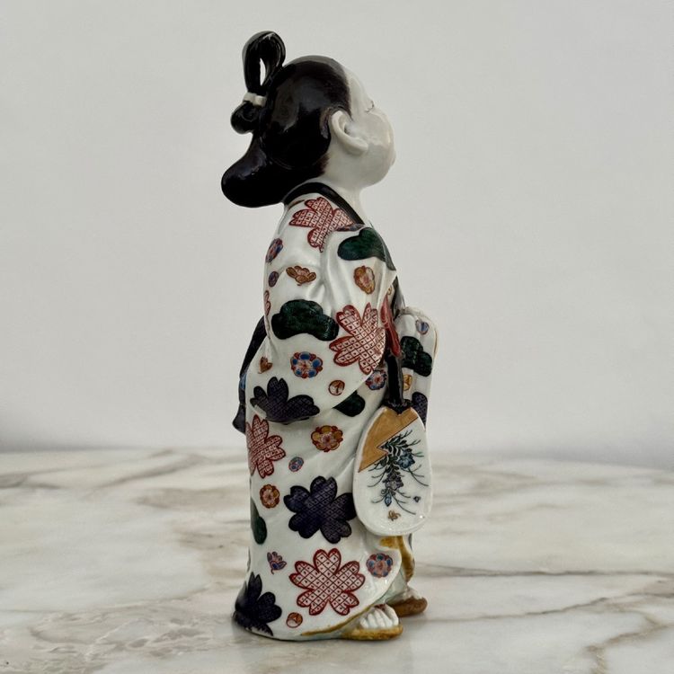 Arita-Porzellanpuppe, Japan, Ende des 19. Jahrhunderts